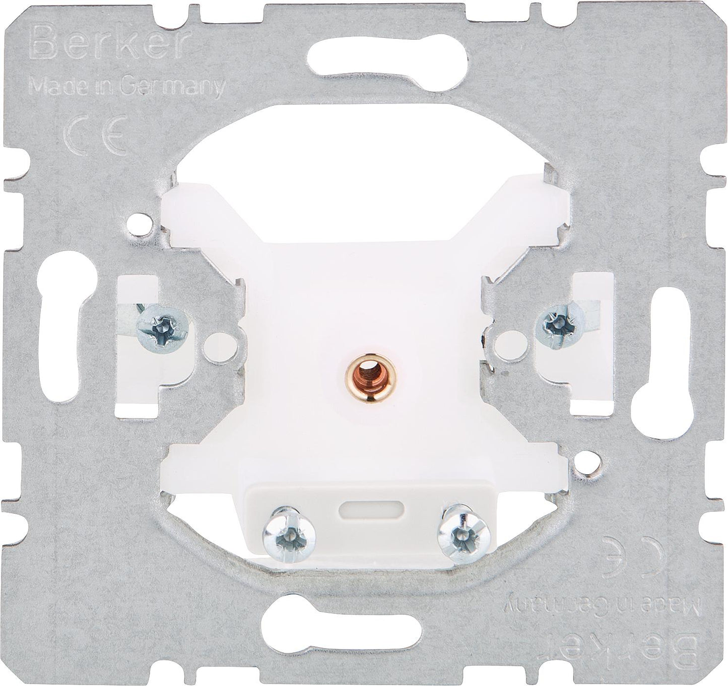 Berker 4470 flush-mounted cable outlet with strain relief, 1 piece