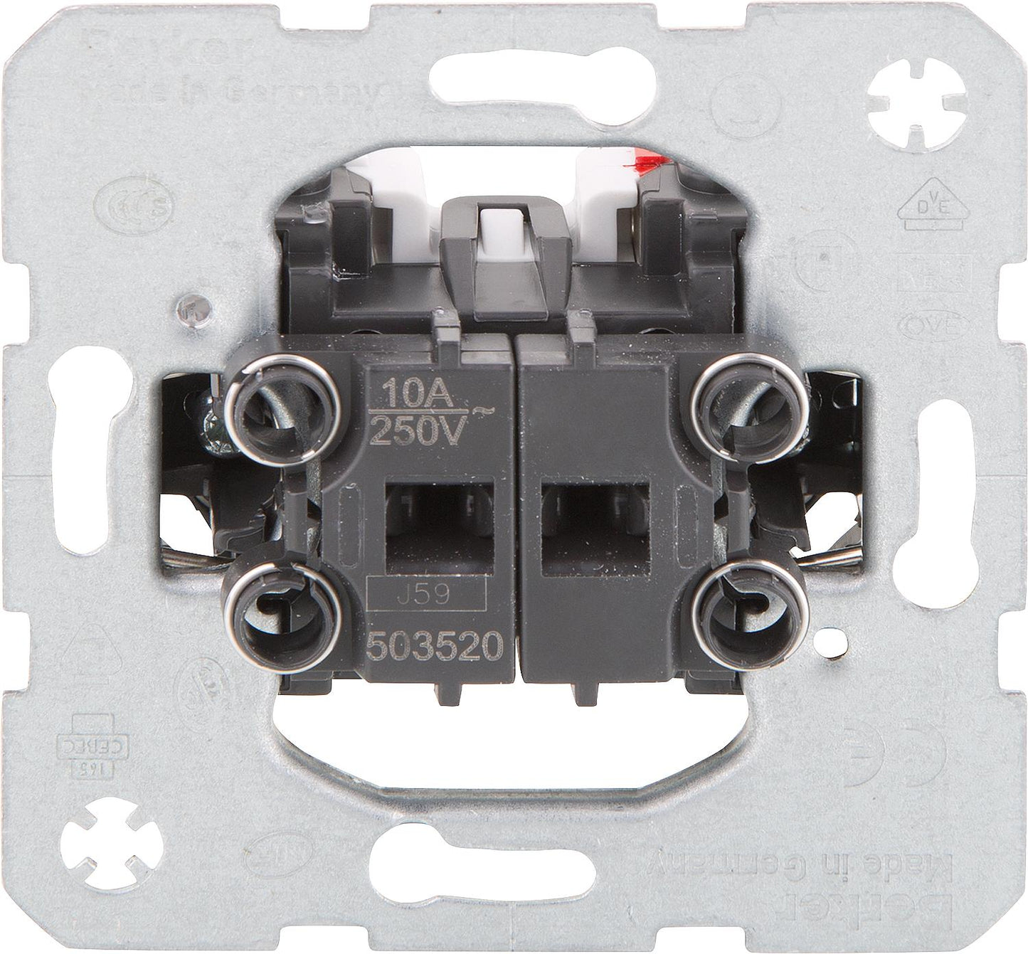 Flush-mounted blind switch Berker 503520, 250V, 10A 1 piece