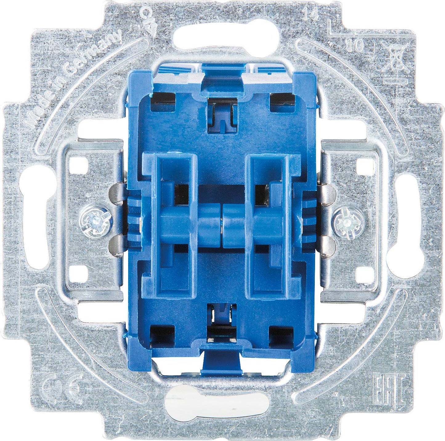Flush-mounted double changeover switch Busch-Jaeger 2000/6/6 US-101 1 piece