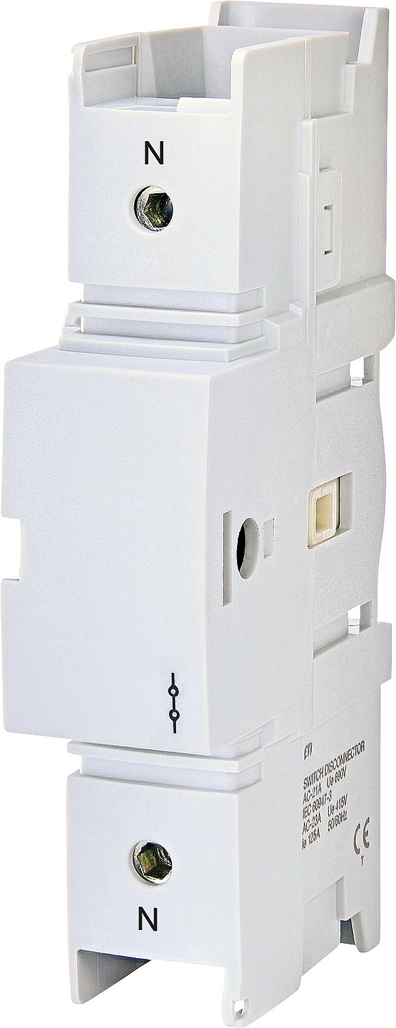 Additional N-pole ETI CLBS-N/40, non-switched version