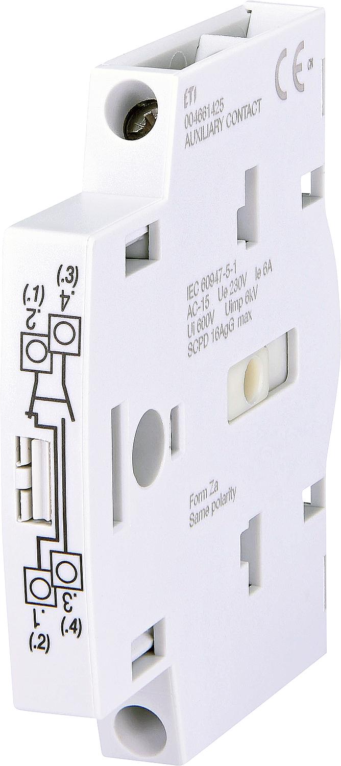 Hilfskontaktstecker ETI CLBS-PS11, 1 Öffner + 1 Schliesser