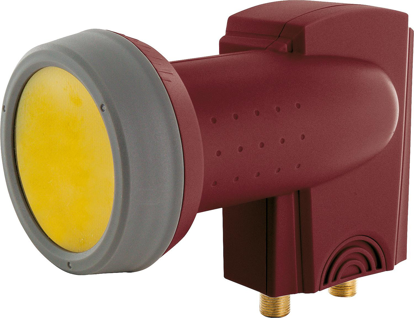 Digital twin LNB brick red RAL 8012 40mm/ Sun Protect