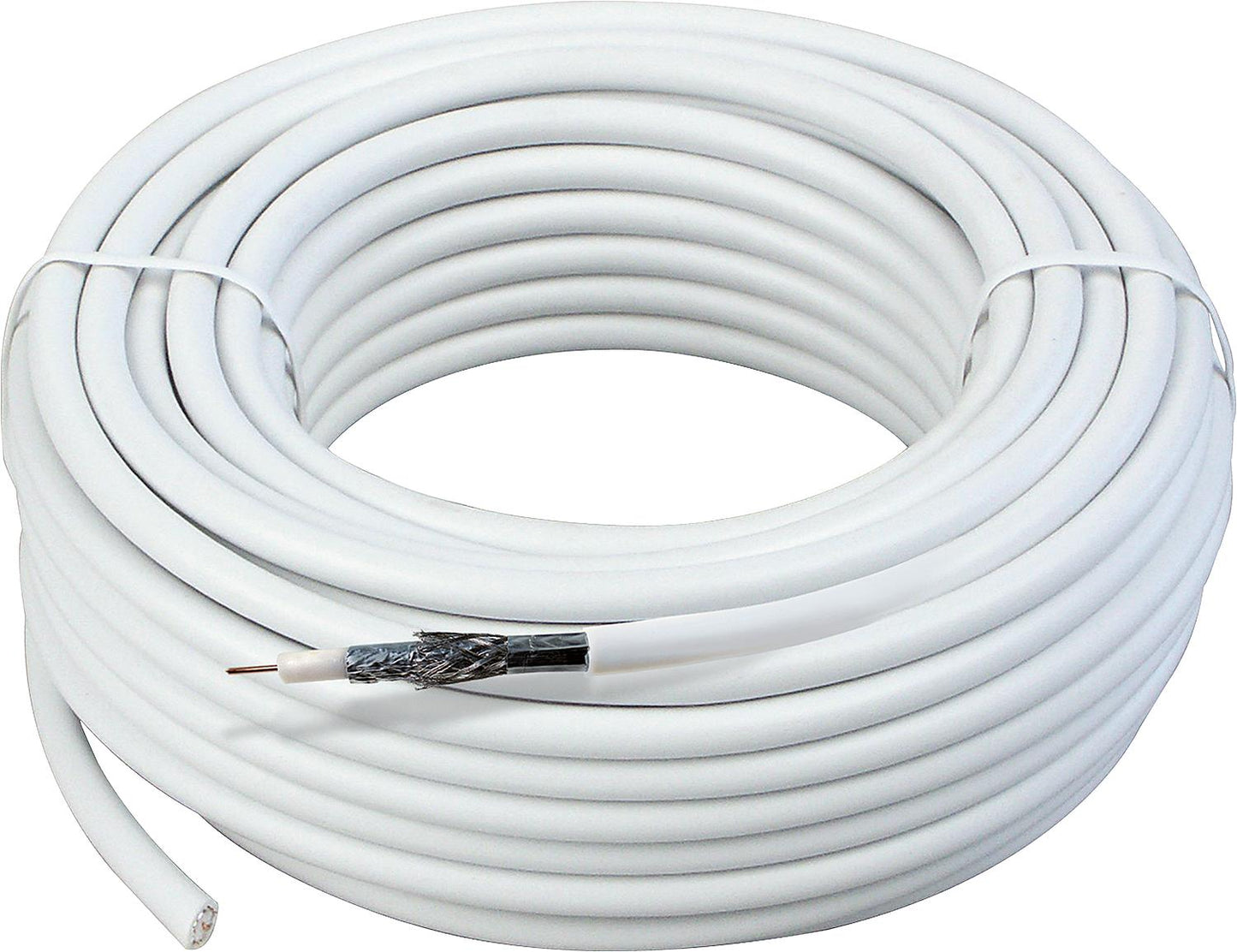 Câble coaxial Schwaiger 110 dB 7,0 mm, longueur 40,0 m