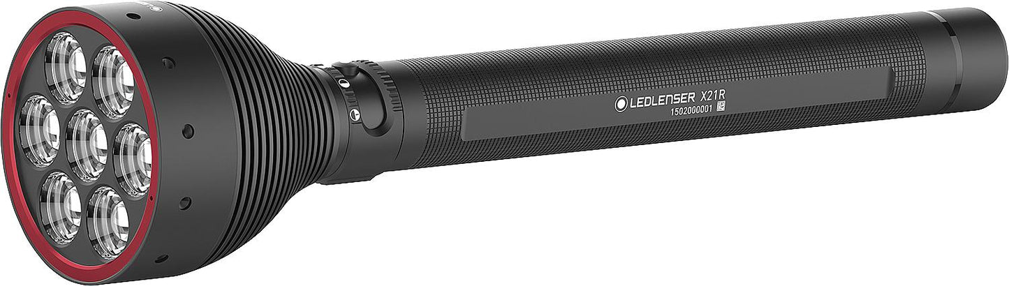 LED flashlight X21R Li-Ion battery, 5000lm