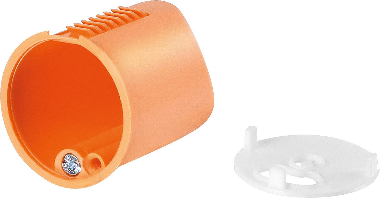 Cavity wall - wall lights - outlet box with cover