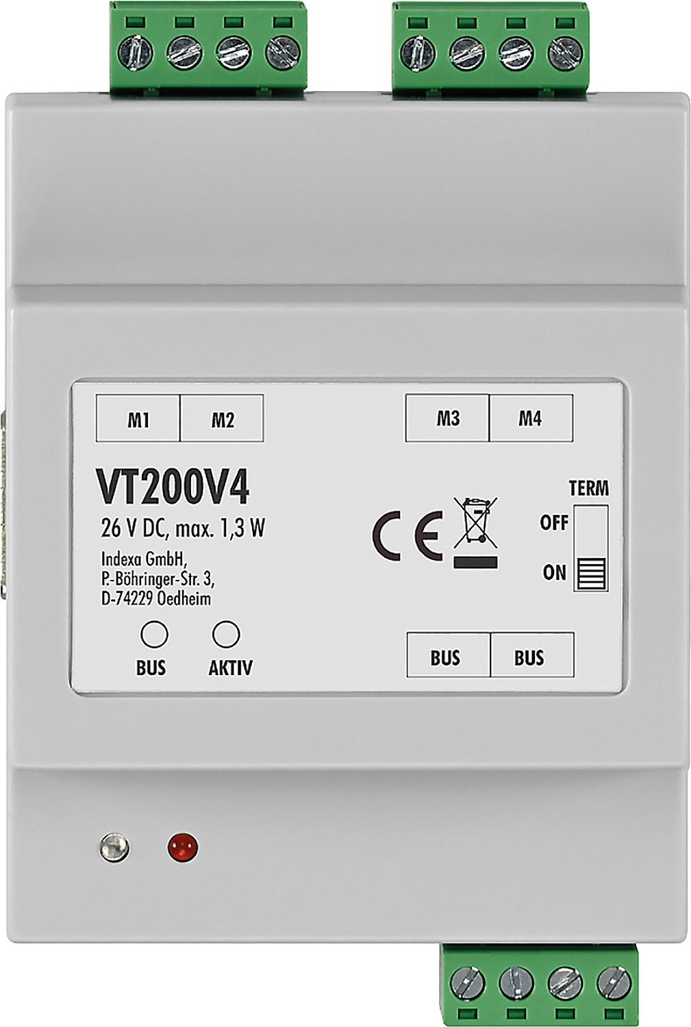 Distributeur vidéo à 4 voies pour système d'interphone vidéo VT200