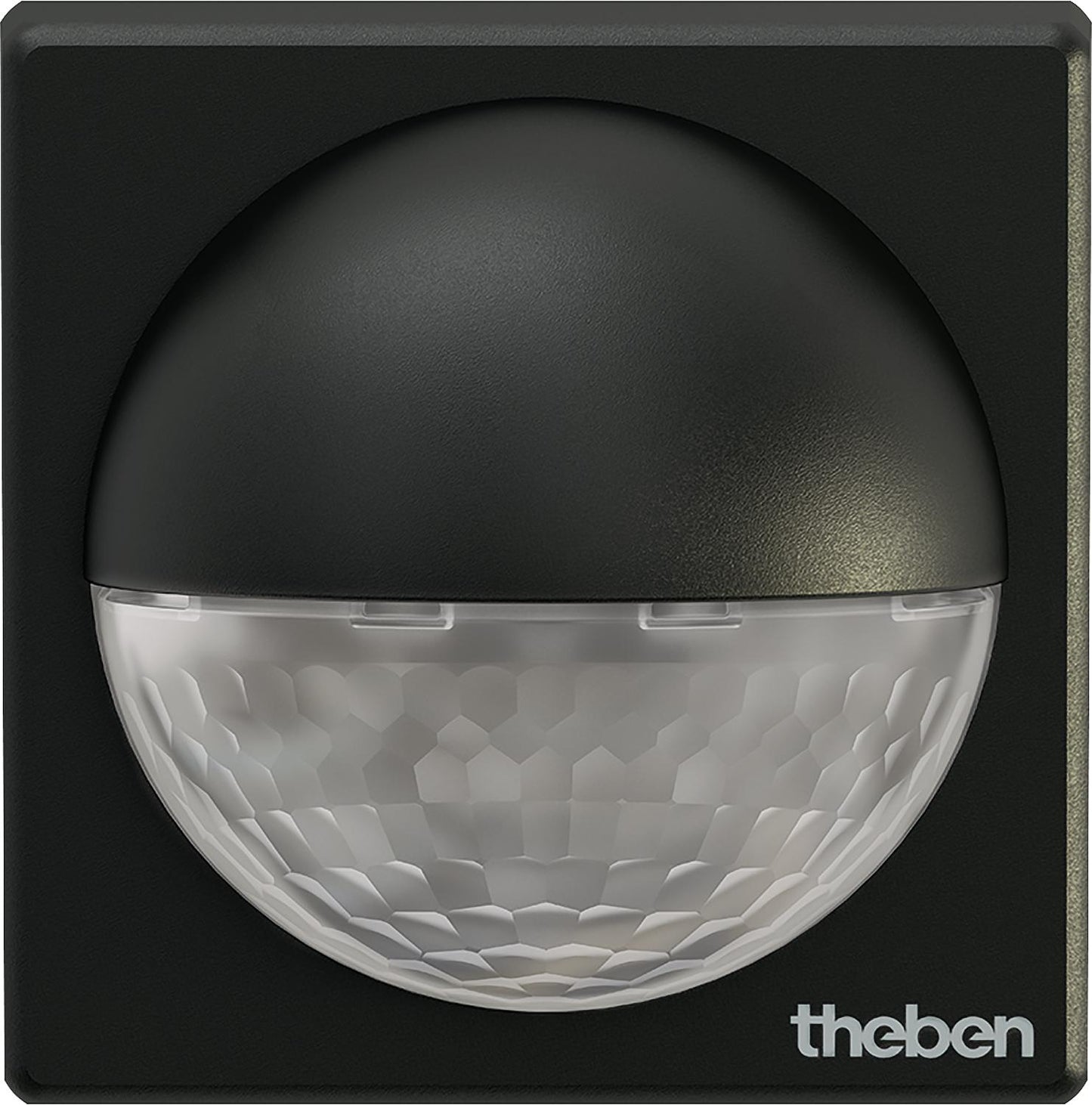 Détecteur de mouvement mural Theben Luxa R180 Blanc, montage en surface, angle de vision de 180° (horizontal/frontal), portée de 12/5 m.