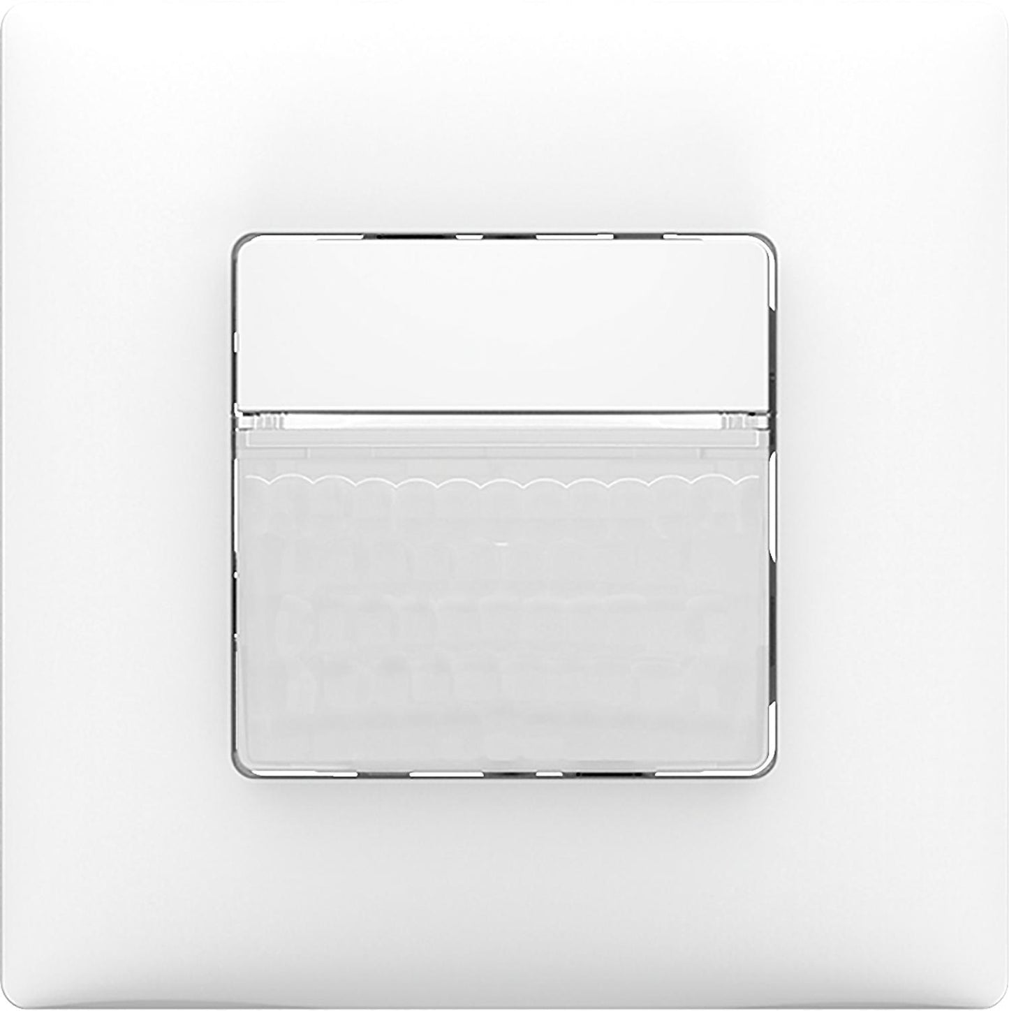 wall-mounted motion detector theben theMura S180-100 UP, white, flush-mounted, frontal = 12x10m