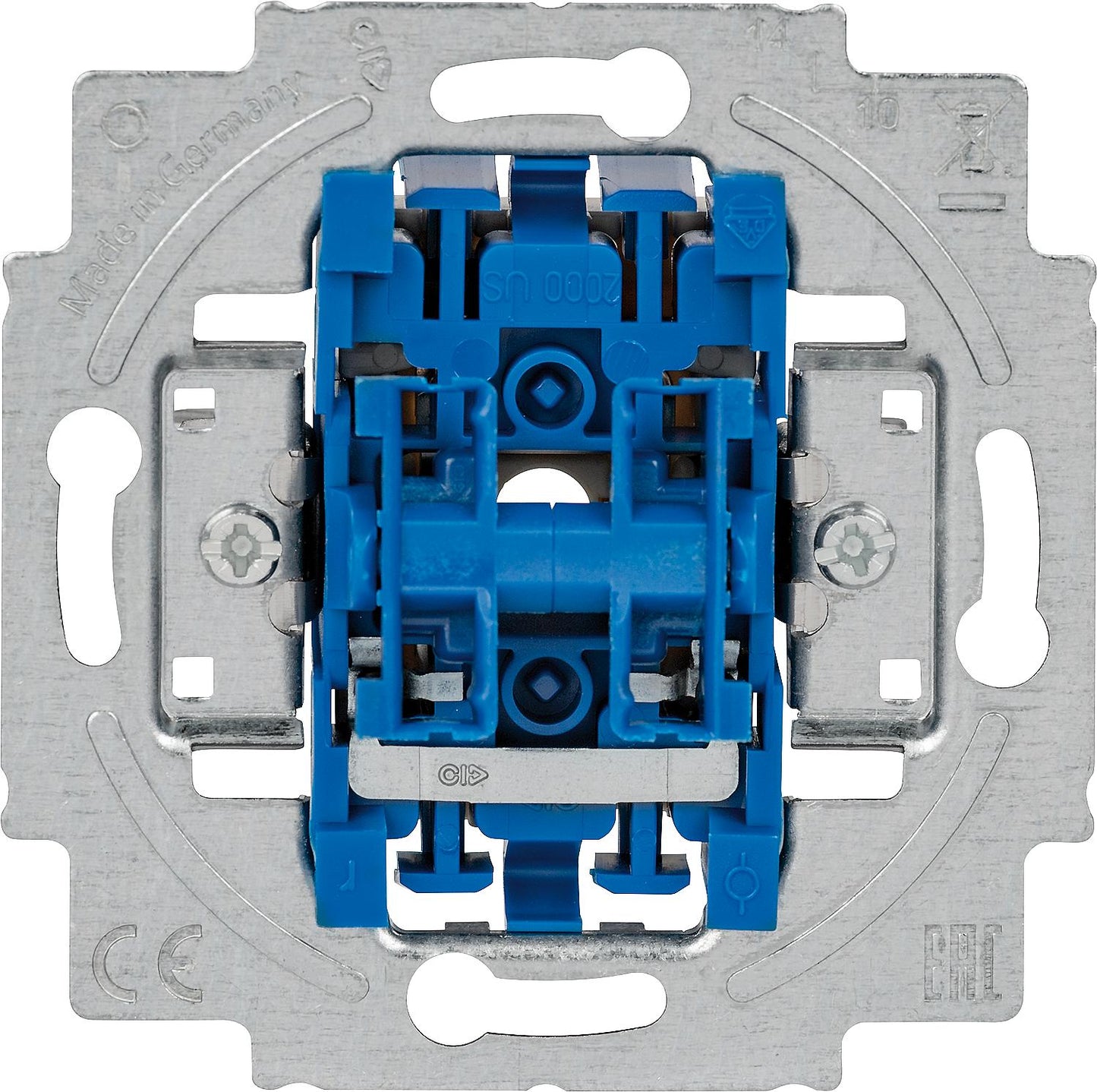 Flush-mounted serial push button Busch-Jaeger 2002 US-205