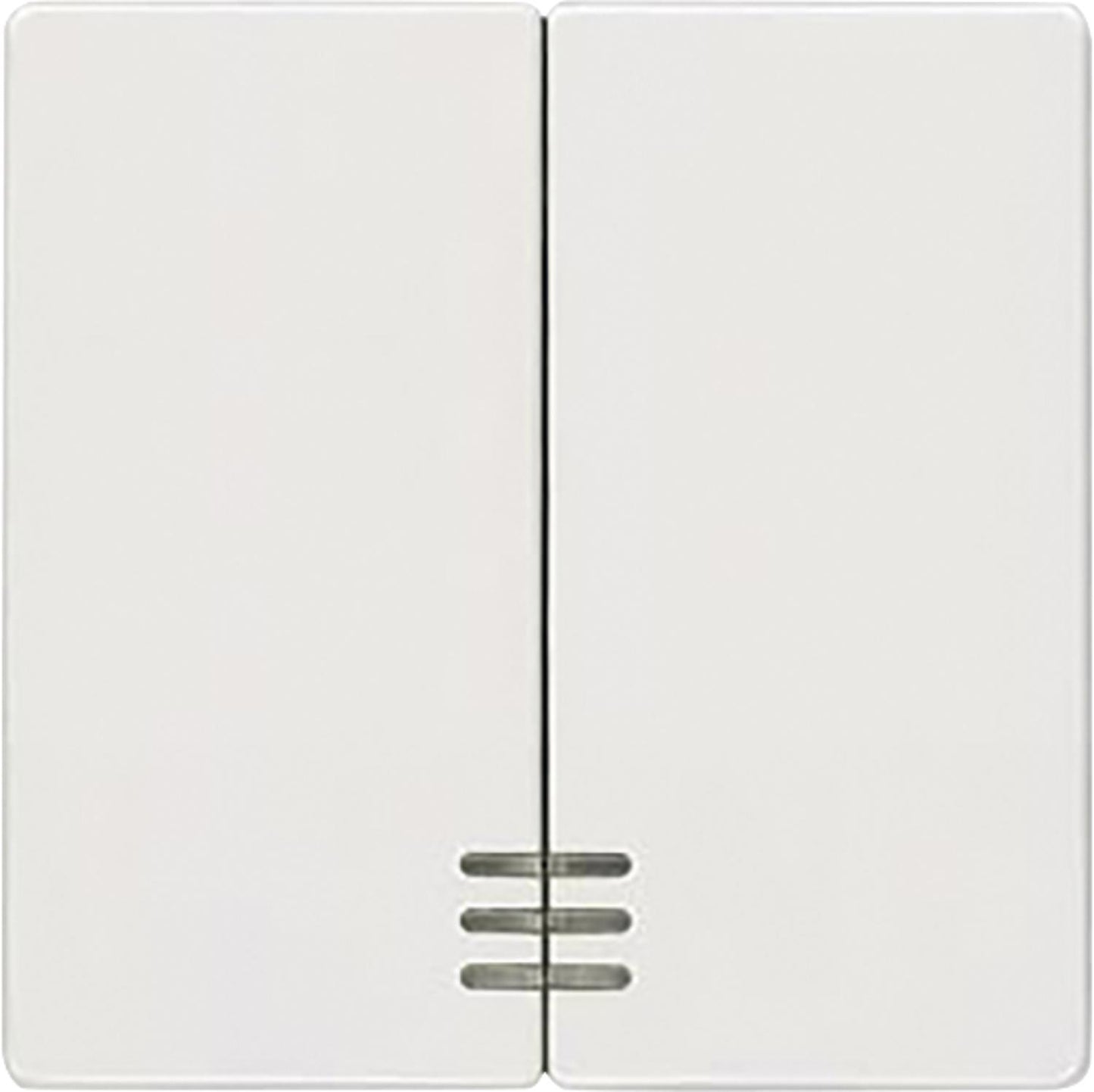 Siemens 5TG6204 double control rocker switch, titanium white