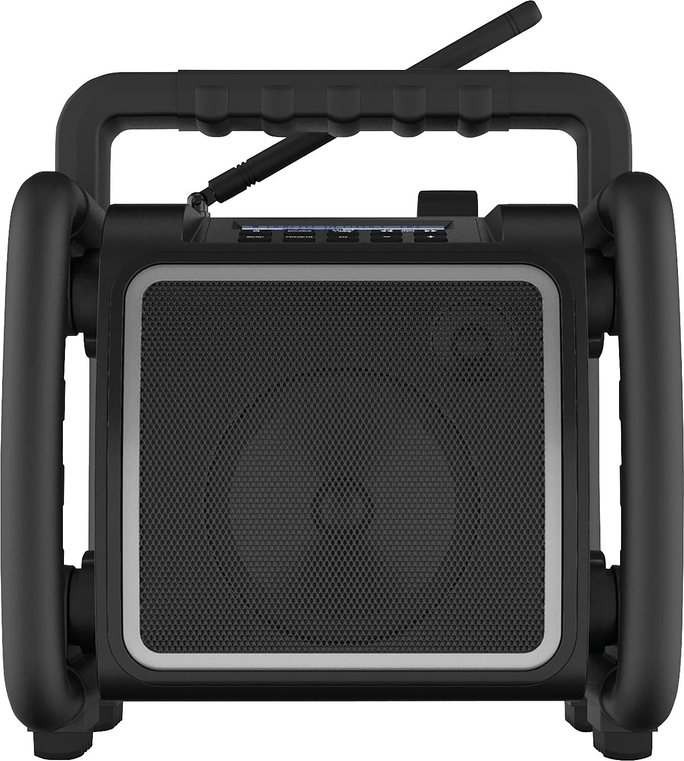 Construction site radio Teambox 1x25.5 W, FM, DAB+, Bluetooth 4.5kg, 280x310x260mm
