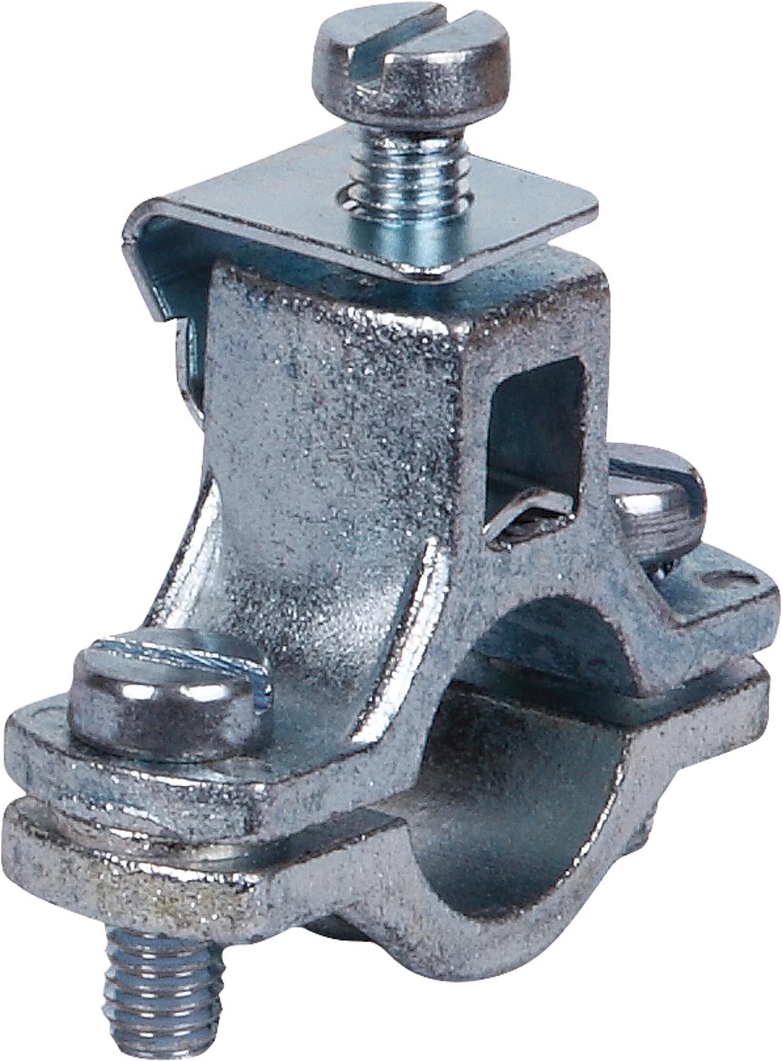 Grounding clamp zinc die-cast 3/8" (15-18mm) SINGLE