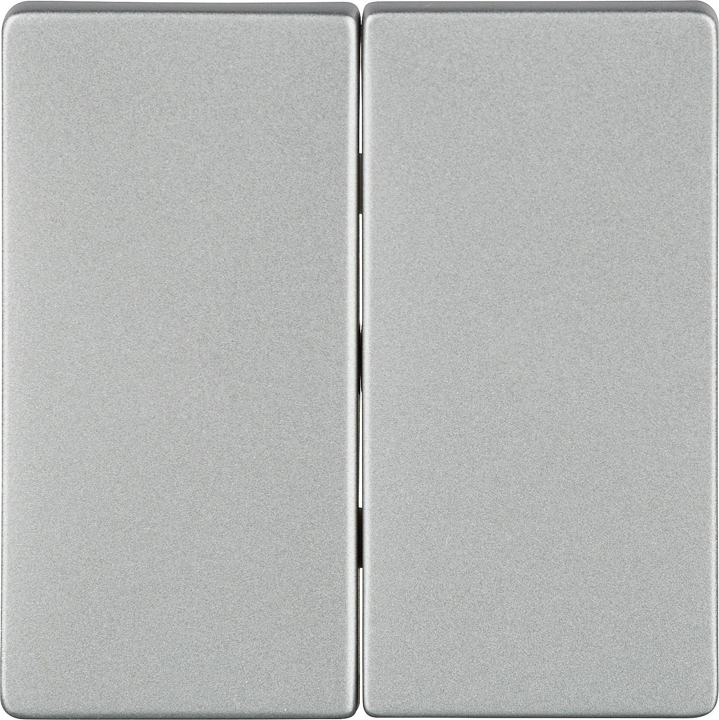 Wippe-2fach neutral titanweiss/ 55 mm x 55 mm Schutzart IP20 / 1 Stück