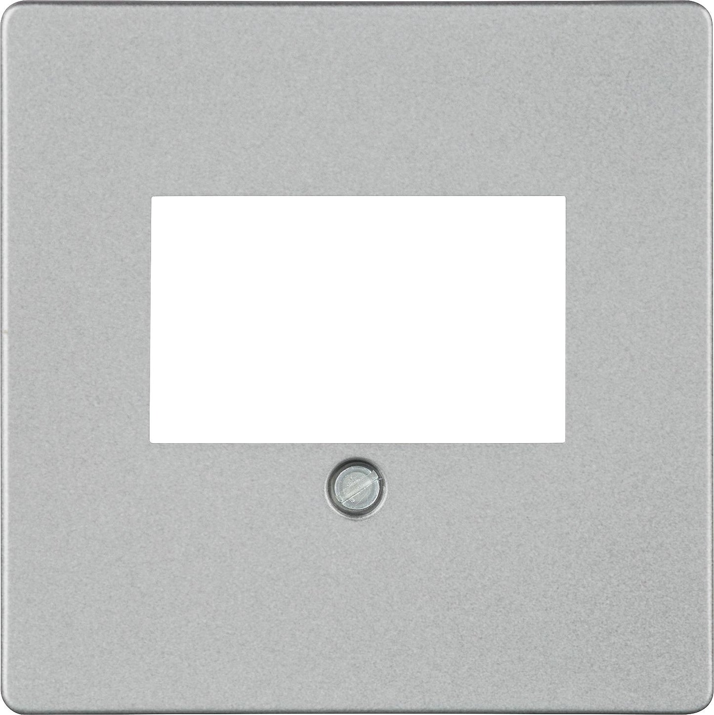 Cover plate for TAE, speaker and USB socket, titanium white / protection class IP20, 1 pc.