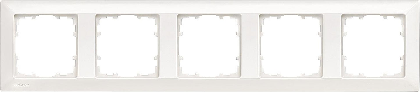 Rahmen, DELTA LINE, elektroweiß (RAL 1013) Serie I-System