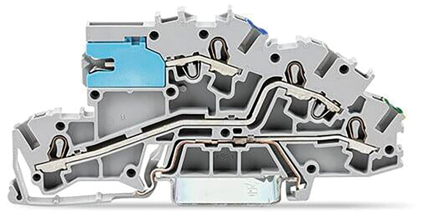 Installations-Etagenklemme, N/L/PE Serie 2003 Wago