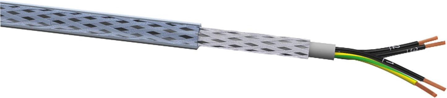 Control cable Flex-JZ-CY 3 x 0.75, roll of 50m, shielded