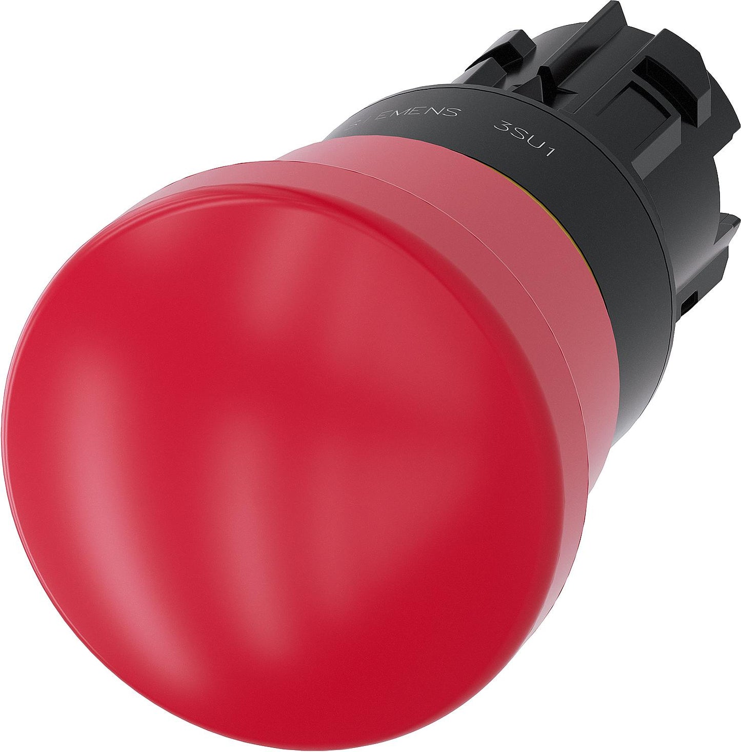 Emergency stop mushroom push button, 22mm, round, red, 30mm 3SU1000-1GB20-0AA0