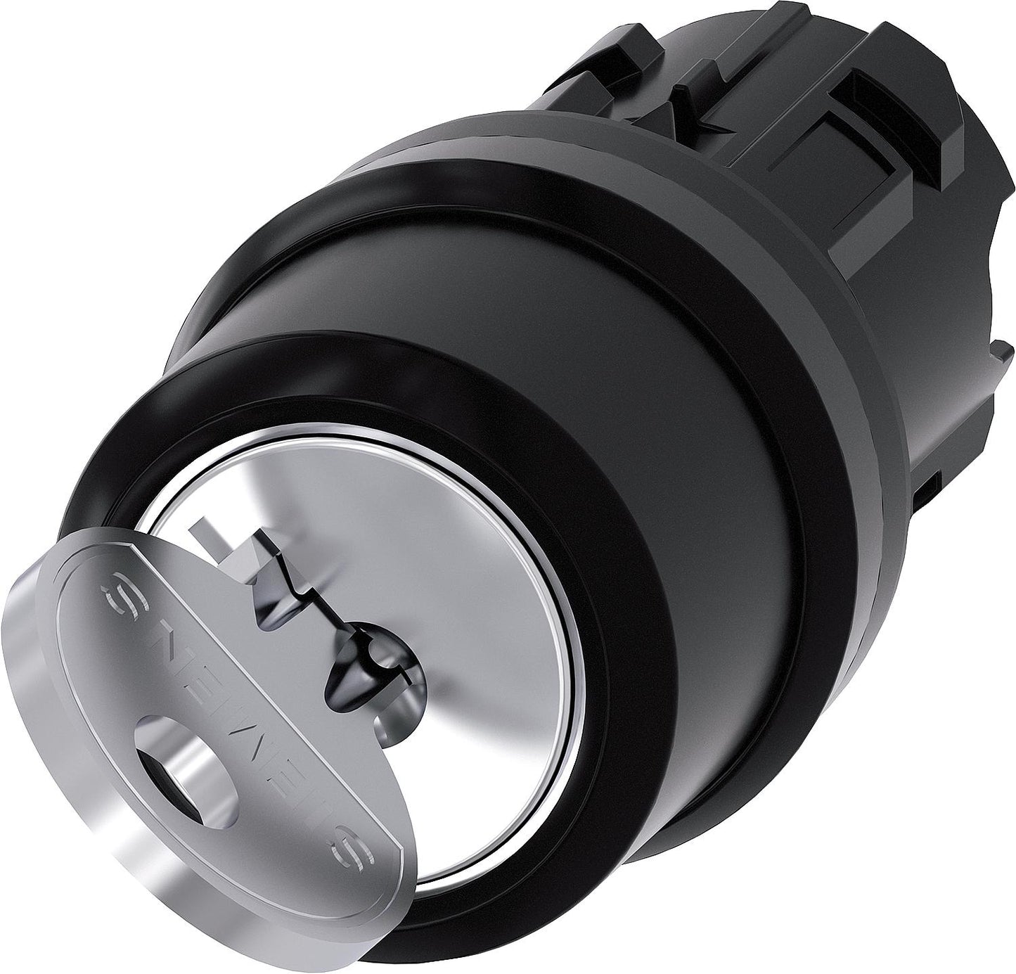 RONIS key switch 22mm, round 3SU1000-4BC01-0AA0