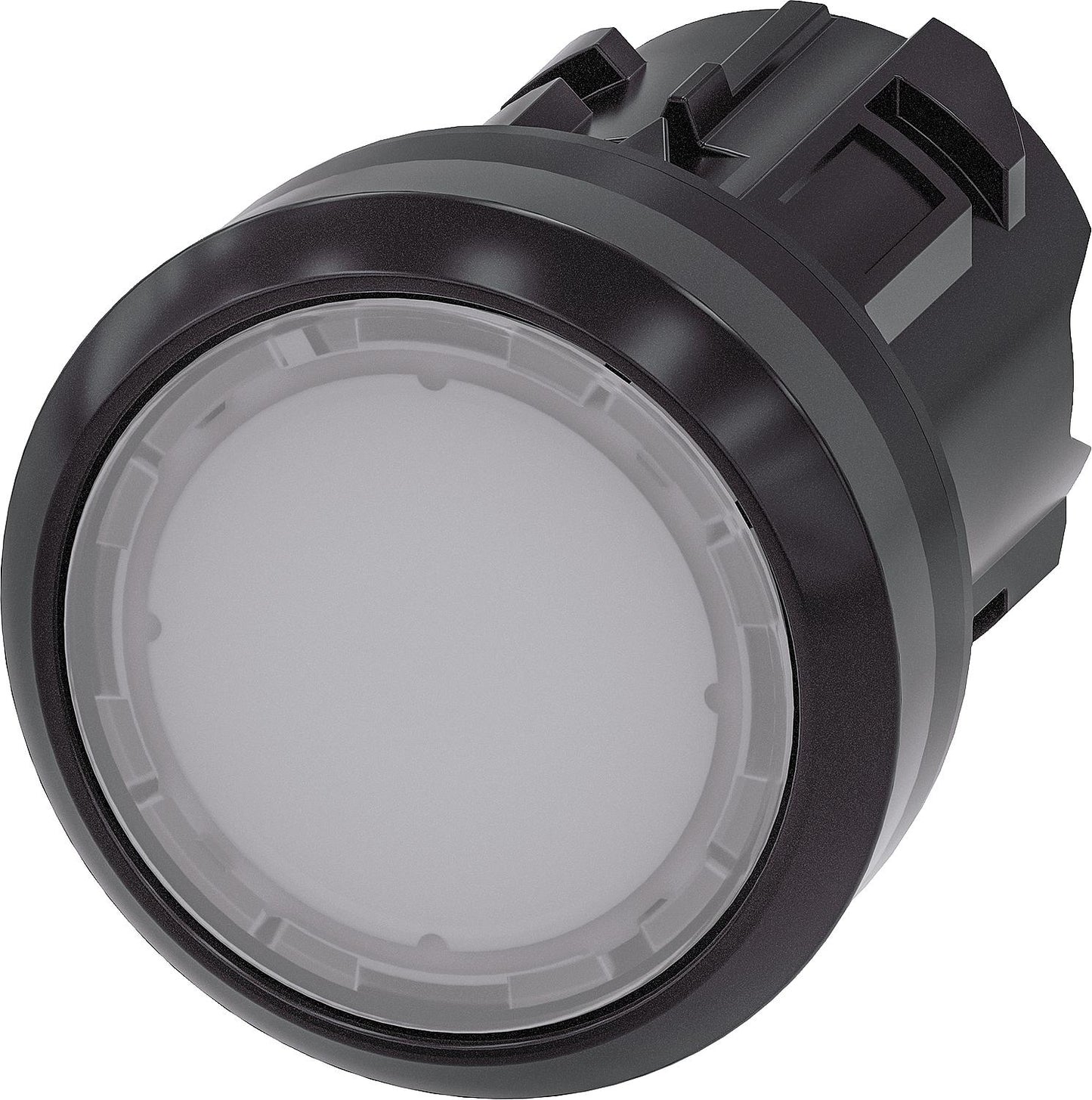 Push button, 22mm, round, black, 3SU1000-0AB10-0AA0