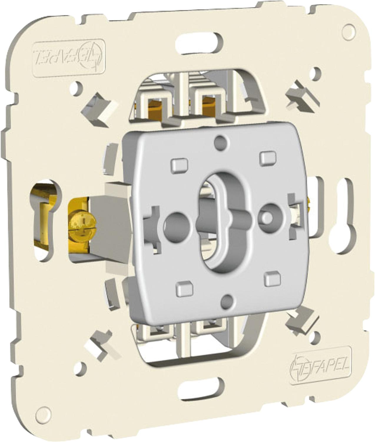 10A flush-mounted changeover switch