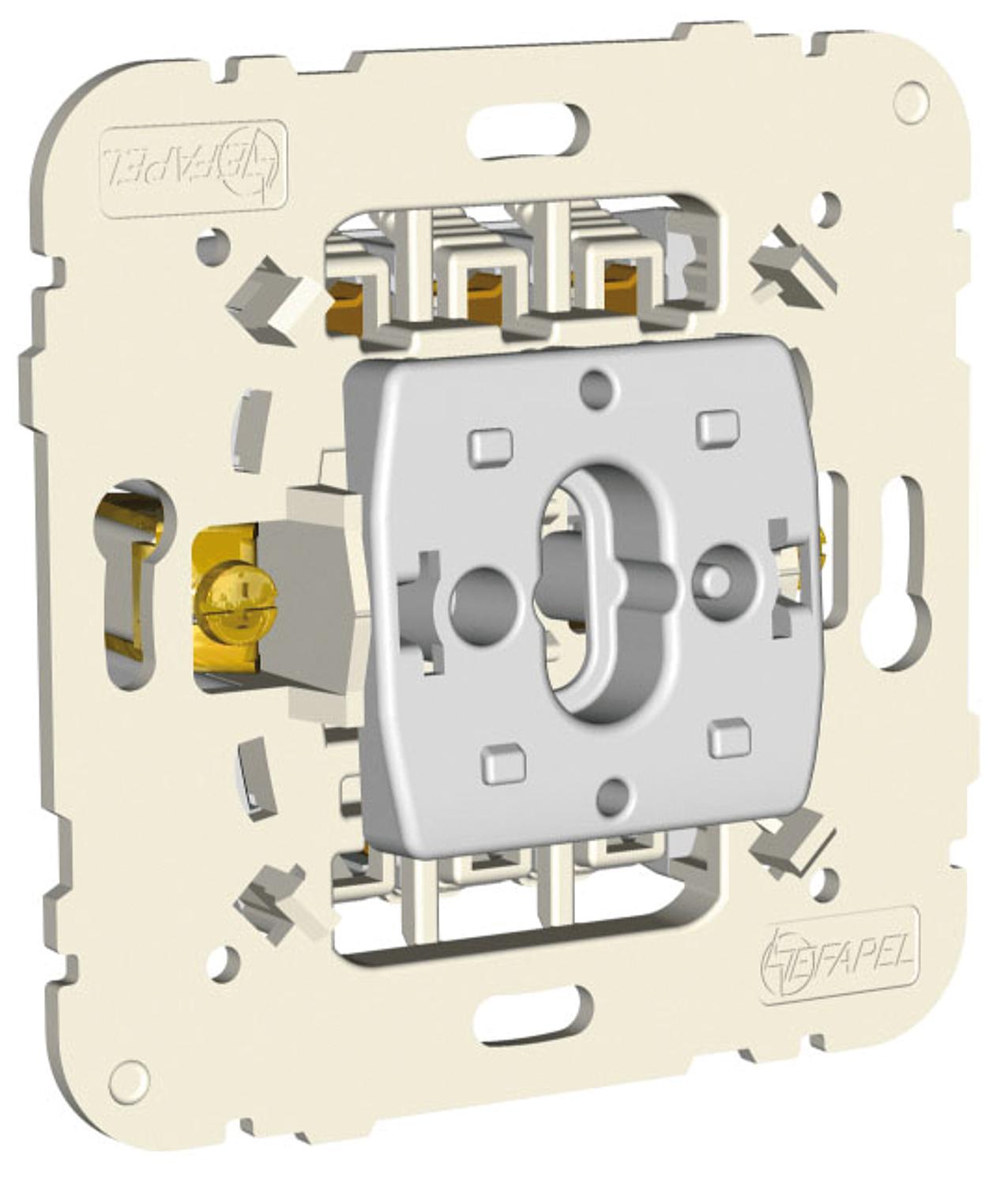 10A flush-mounted cross switch