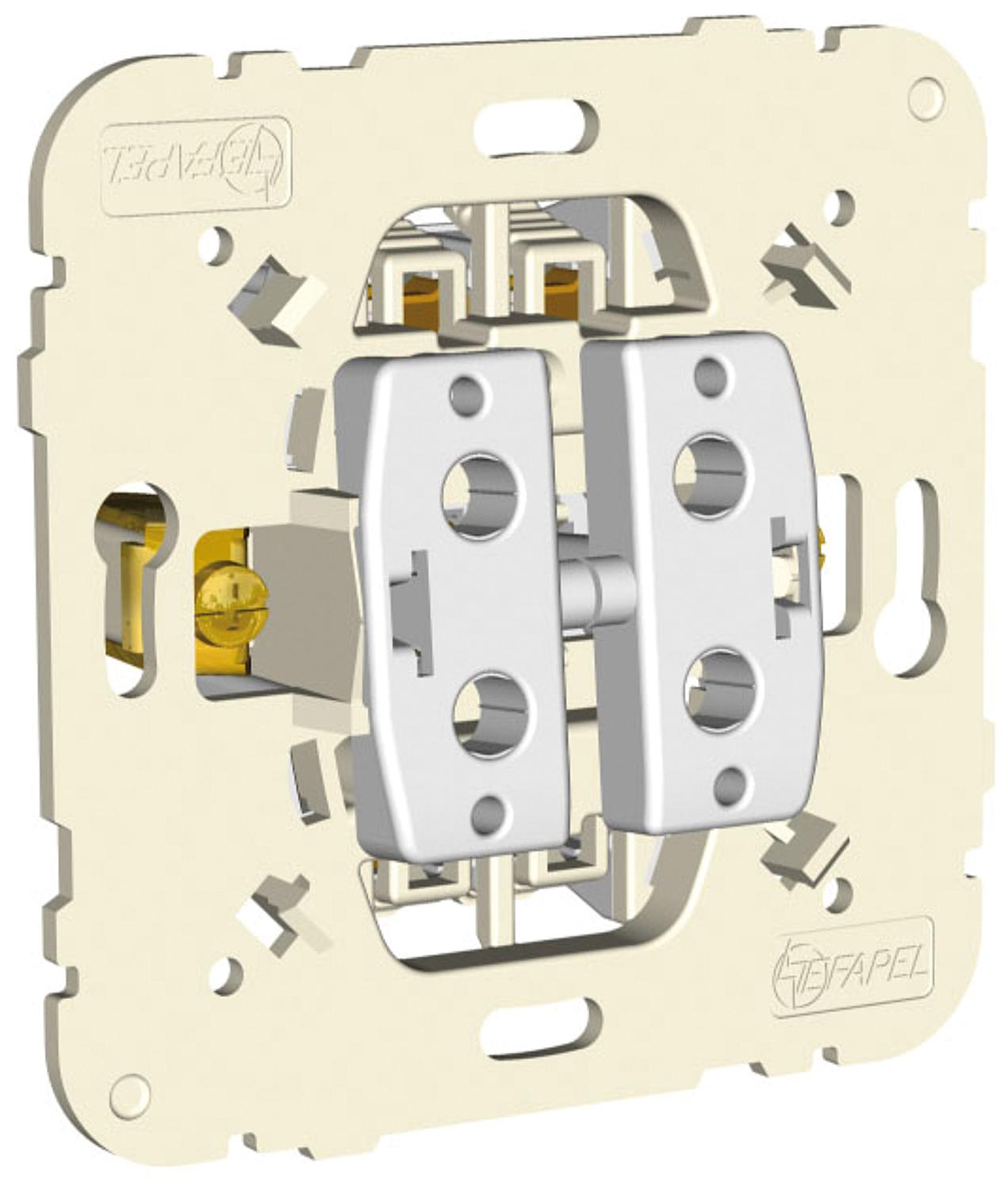 10A flush-mounted series switch