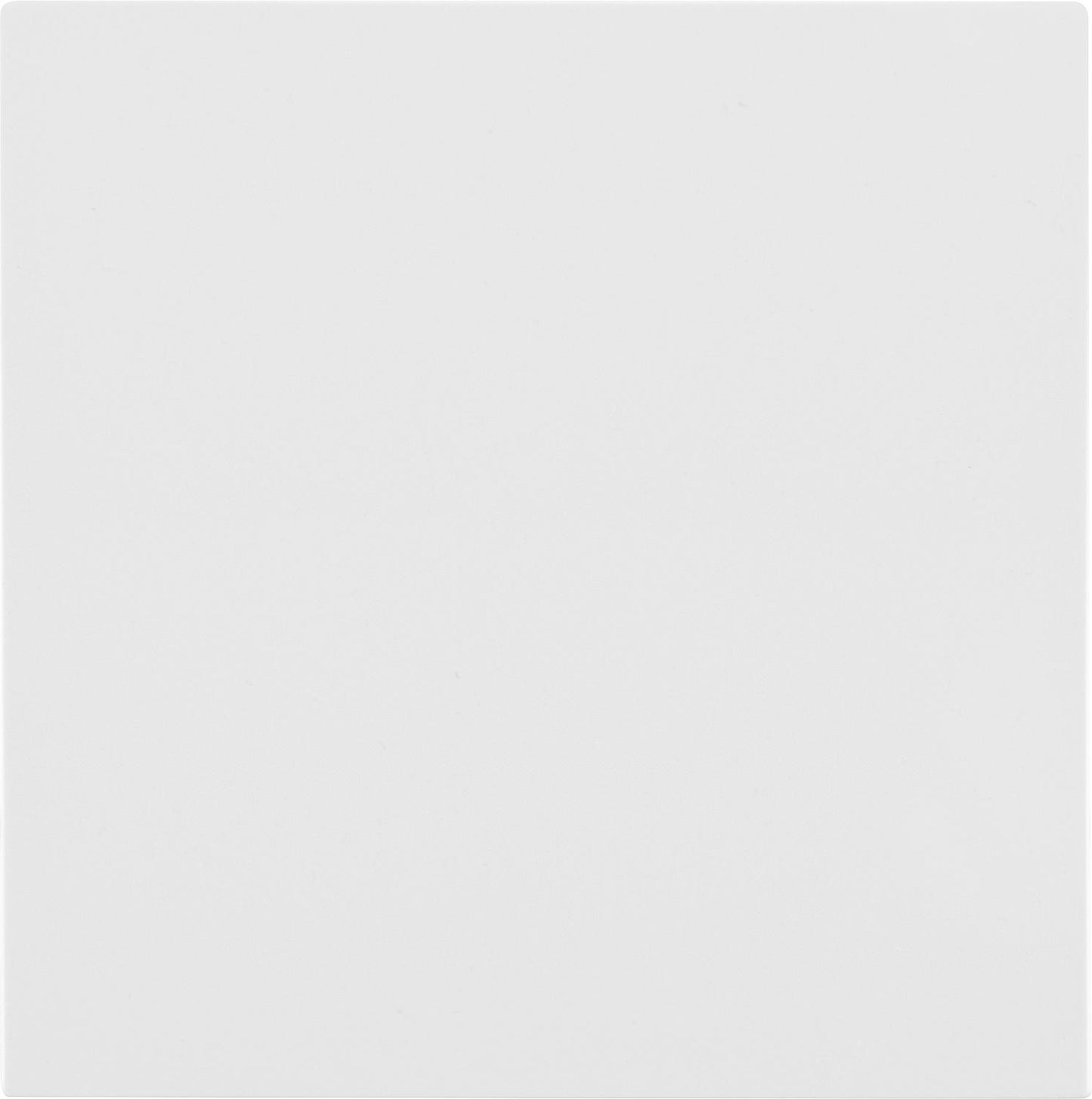Single rocker switch, polar white, for flush mounting
