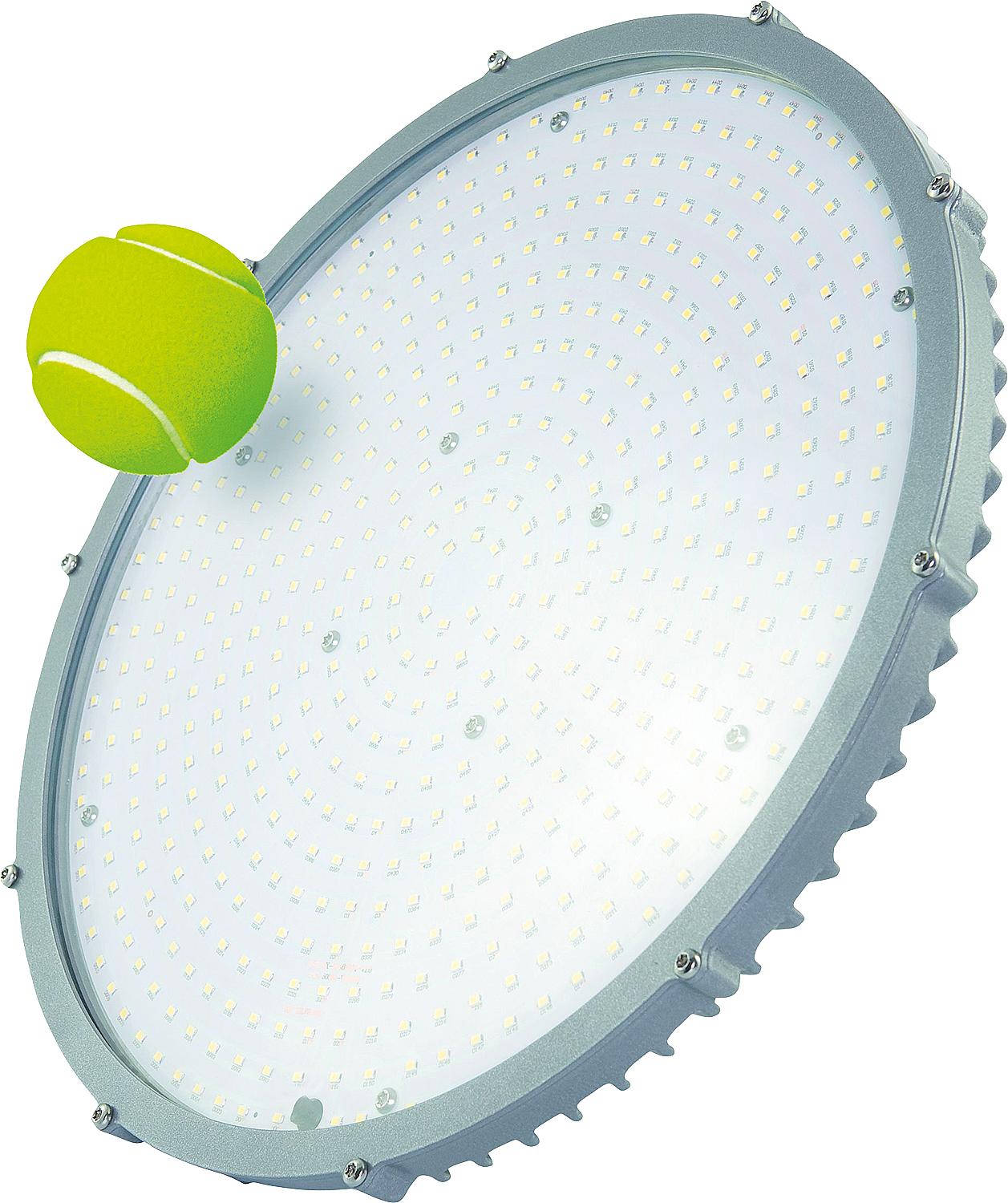 LIGHTSHOWER evo-ball high bay luminaire, 110W, 17800lm, 5000k, Dali dimmable