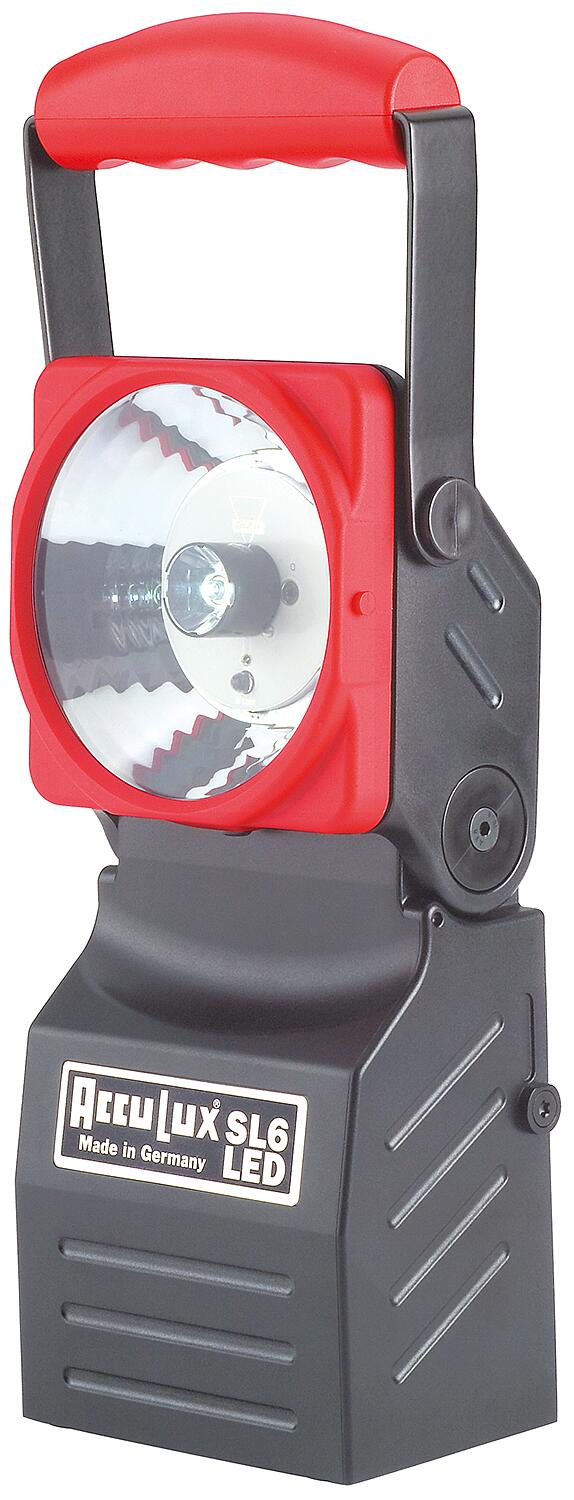 SL 6 LED light, red/black