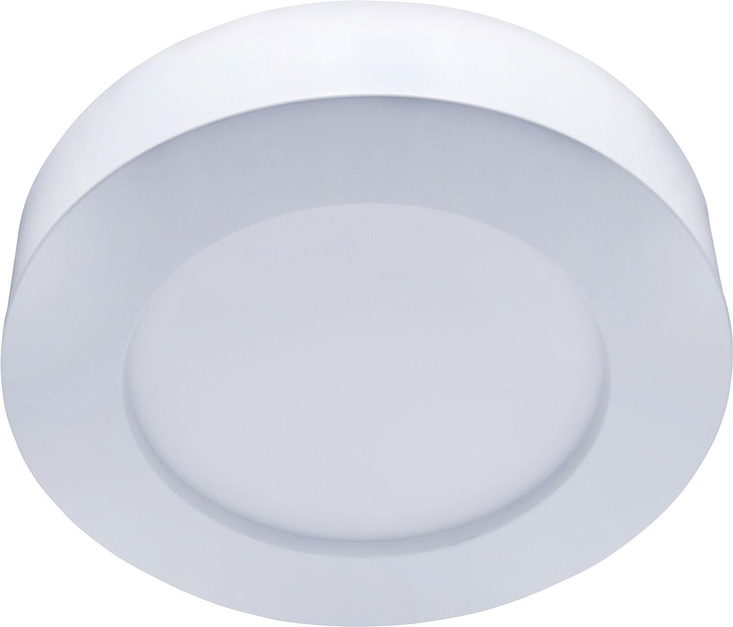 LED panel, surface-mounted and recessed, round, 20W 1600lm D=247mm dimmable
