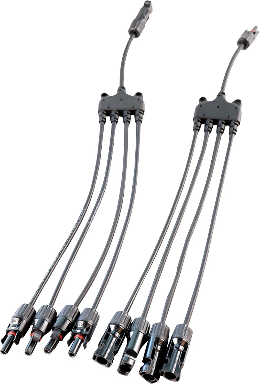2-way MC4 parallel connectors (pair), l=30cm