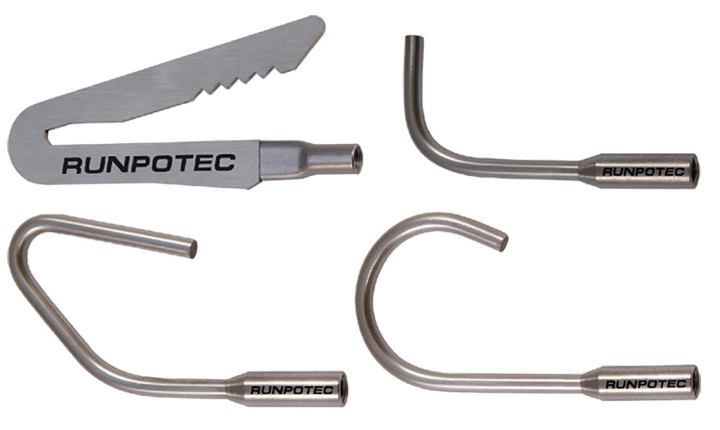 Ensemble de 4 hameçons en acier inoxydable Runpotec