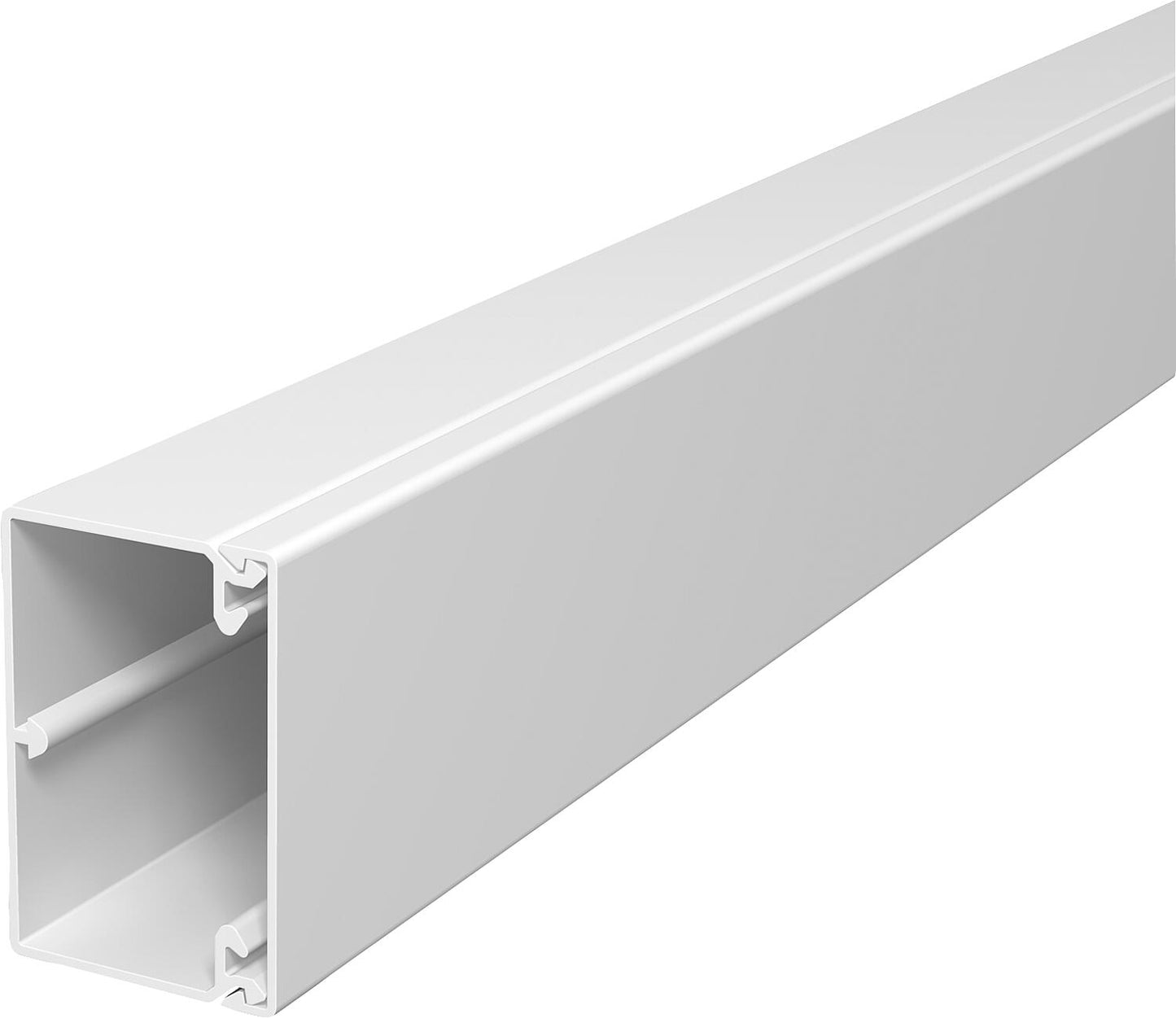 Wall/ceiling duct WDK 40060, length 2000mm, pure white, pack size = 32 meters