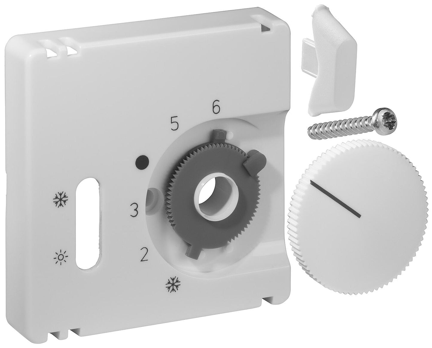 Deckelset für Raumtemperaturregler