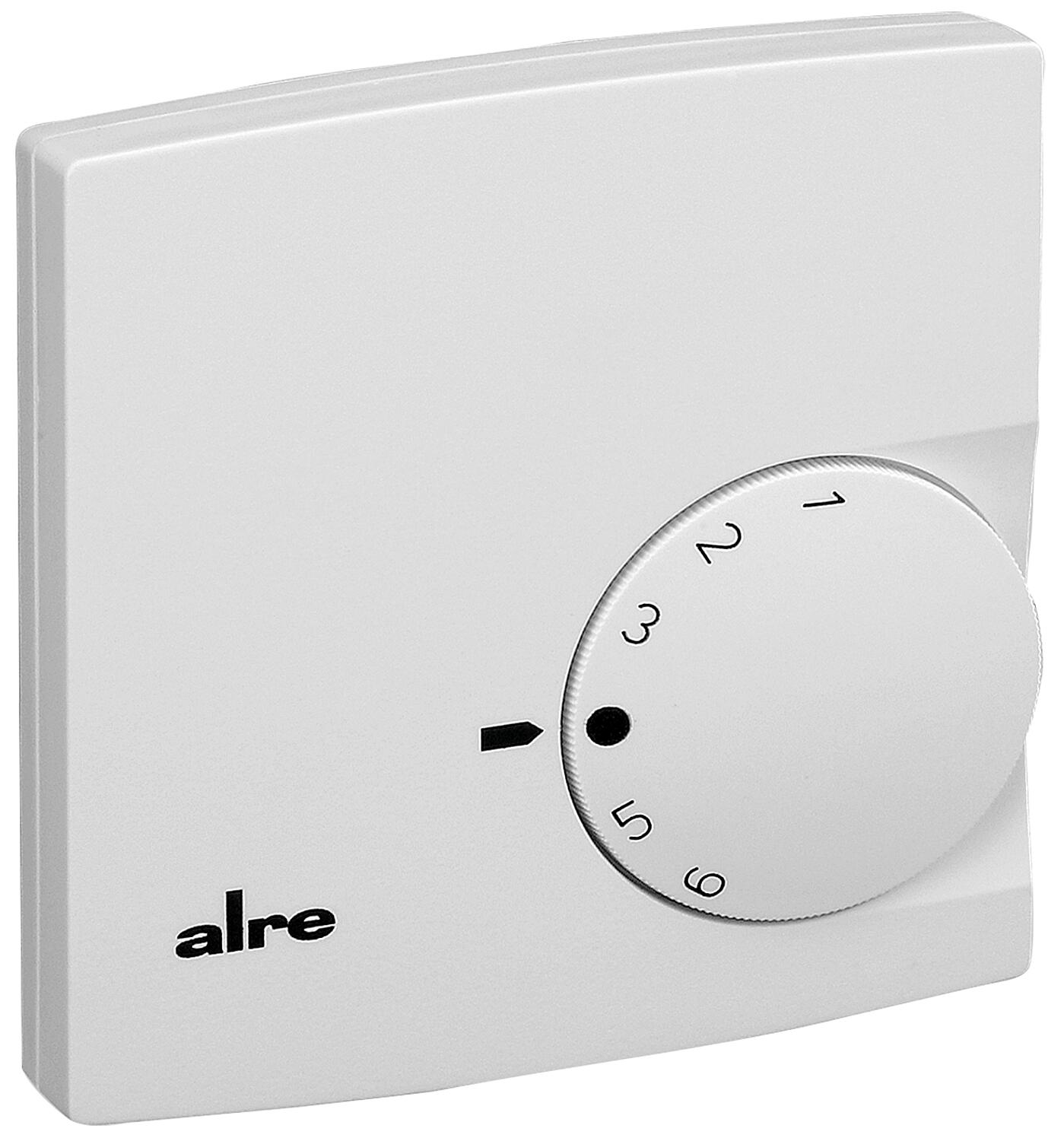 Raumtemperaturregler Aufputz, Öffner, reinweiß, RTBSB-001.086