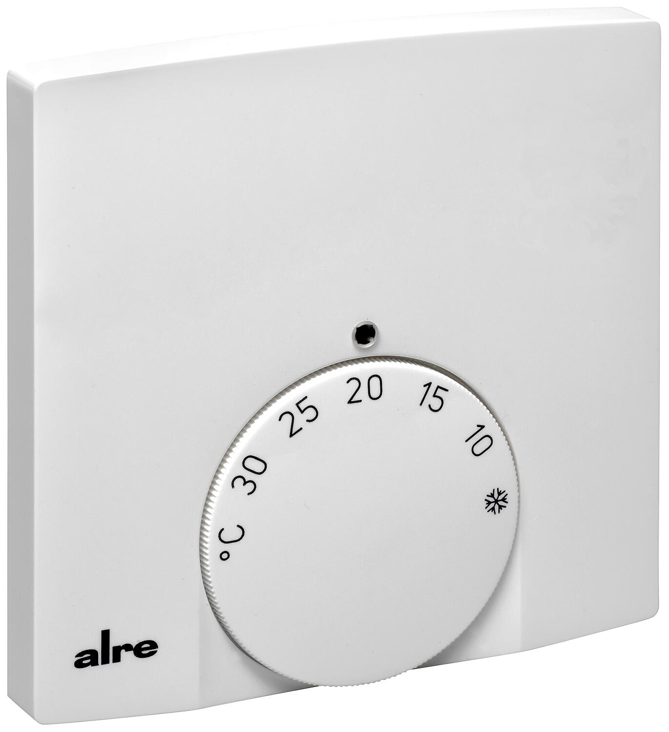 Room temperature controller, heating/cooling, surface-mounted, ultra-flat, KTRTB-211.108