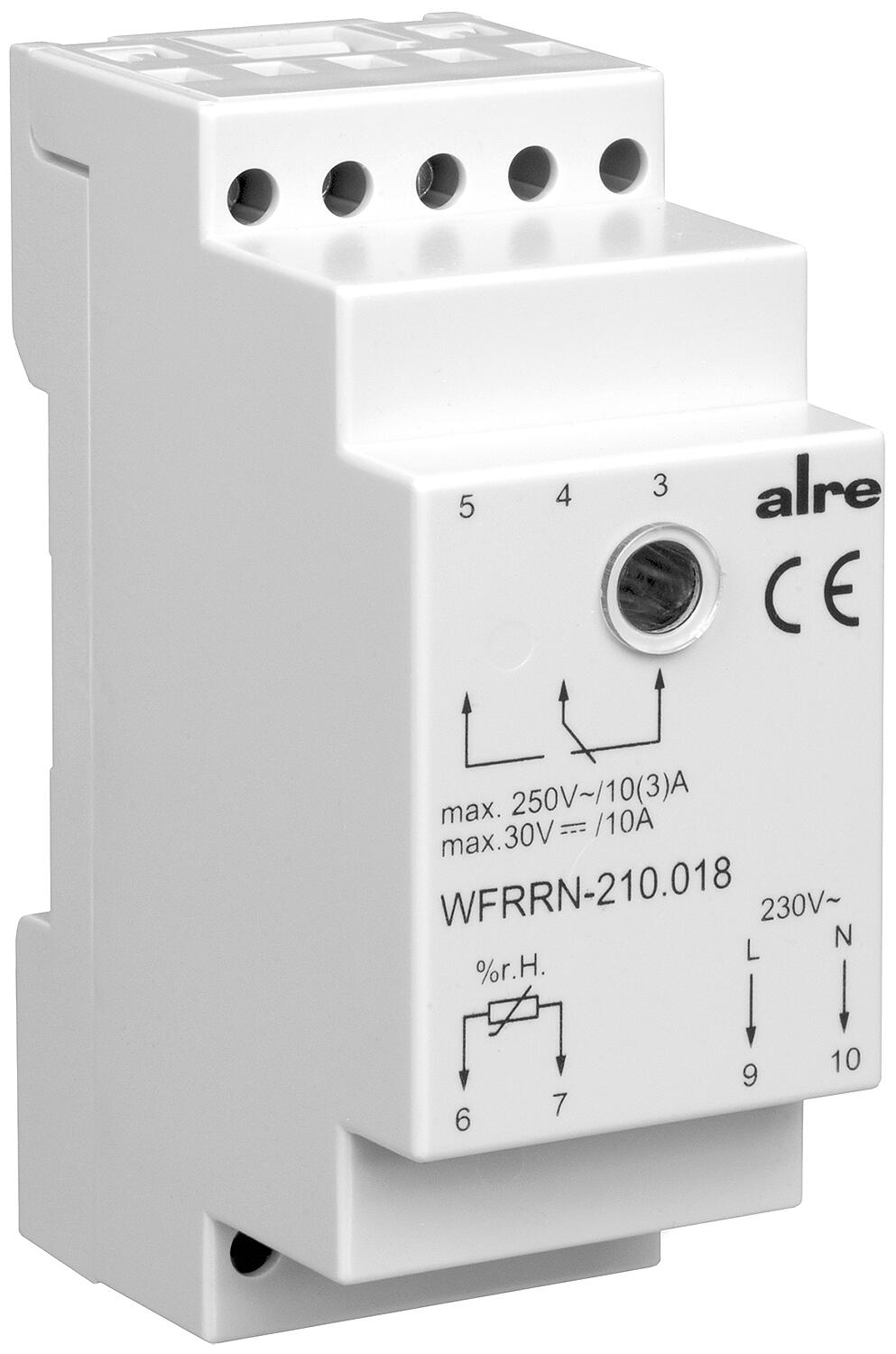 Dew point monitor 230VAC, changeover switch, WFRRN-210.018