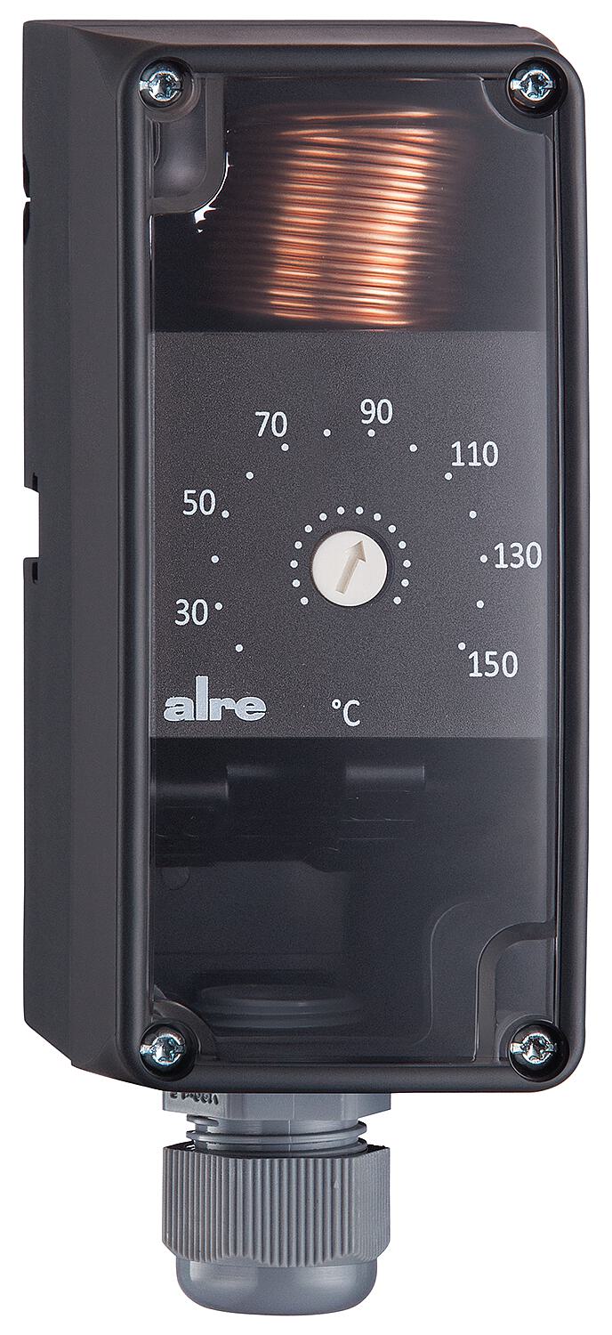 Universal capillary thermostat, 0…120°C, hysteresis 3K, TR, external setting, RTKSA-000.200