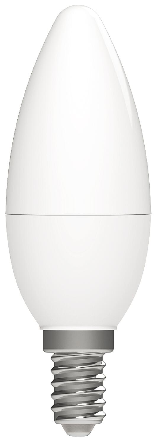 LED-Lampe Kerzenform, matt