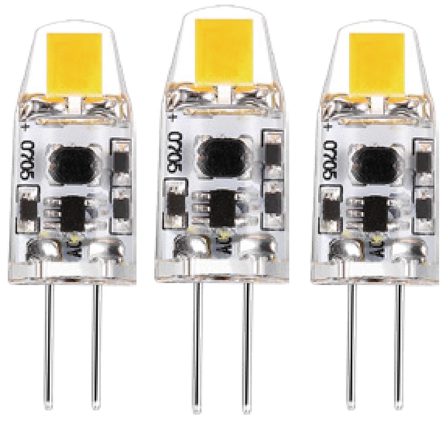 LED SMD Leuchtmittel - Kapsel G4 1W 95lm 2700K Klar 330° dimmbar 3er Pack