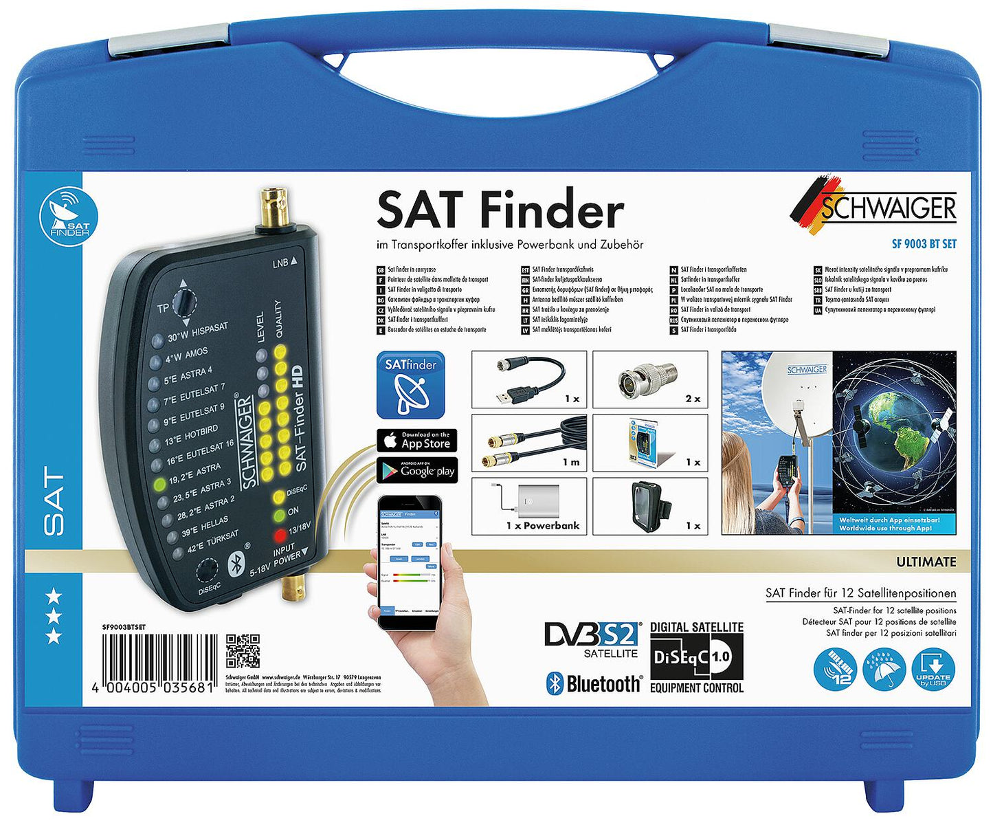 SCHWAIGER® SAT Finder - HD