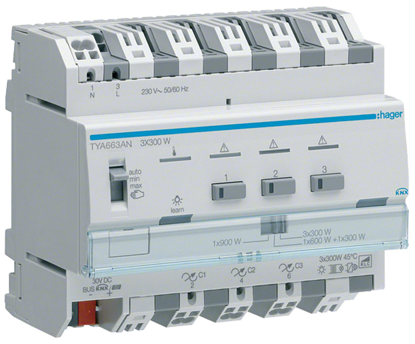 Hager Universal-Dimmaktor KNX REG