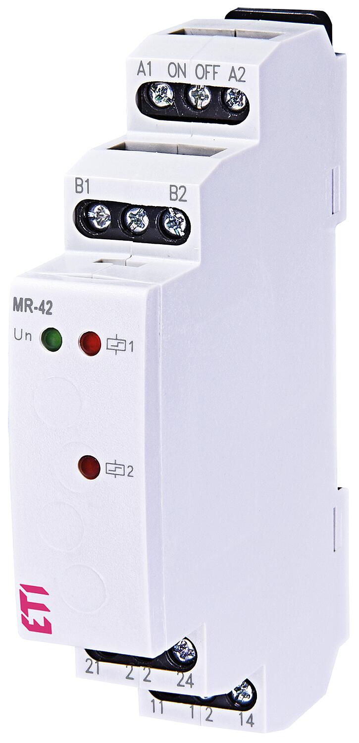 ETI impulse relay MR-42 UNI, 16A, DIN rail mount