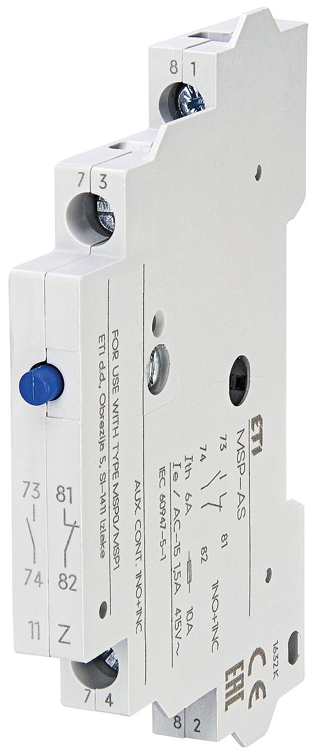ETI signal contacts MSP-AS, REG