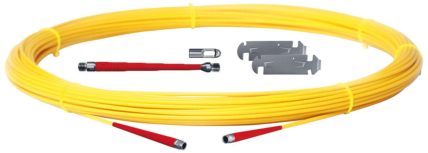 Replacement fiber optic rod GF3 Ø 3 mm, cable pulling system for pipe Ø 10-50 mm, in 20 m lengths