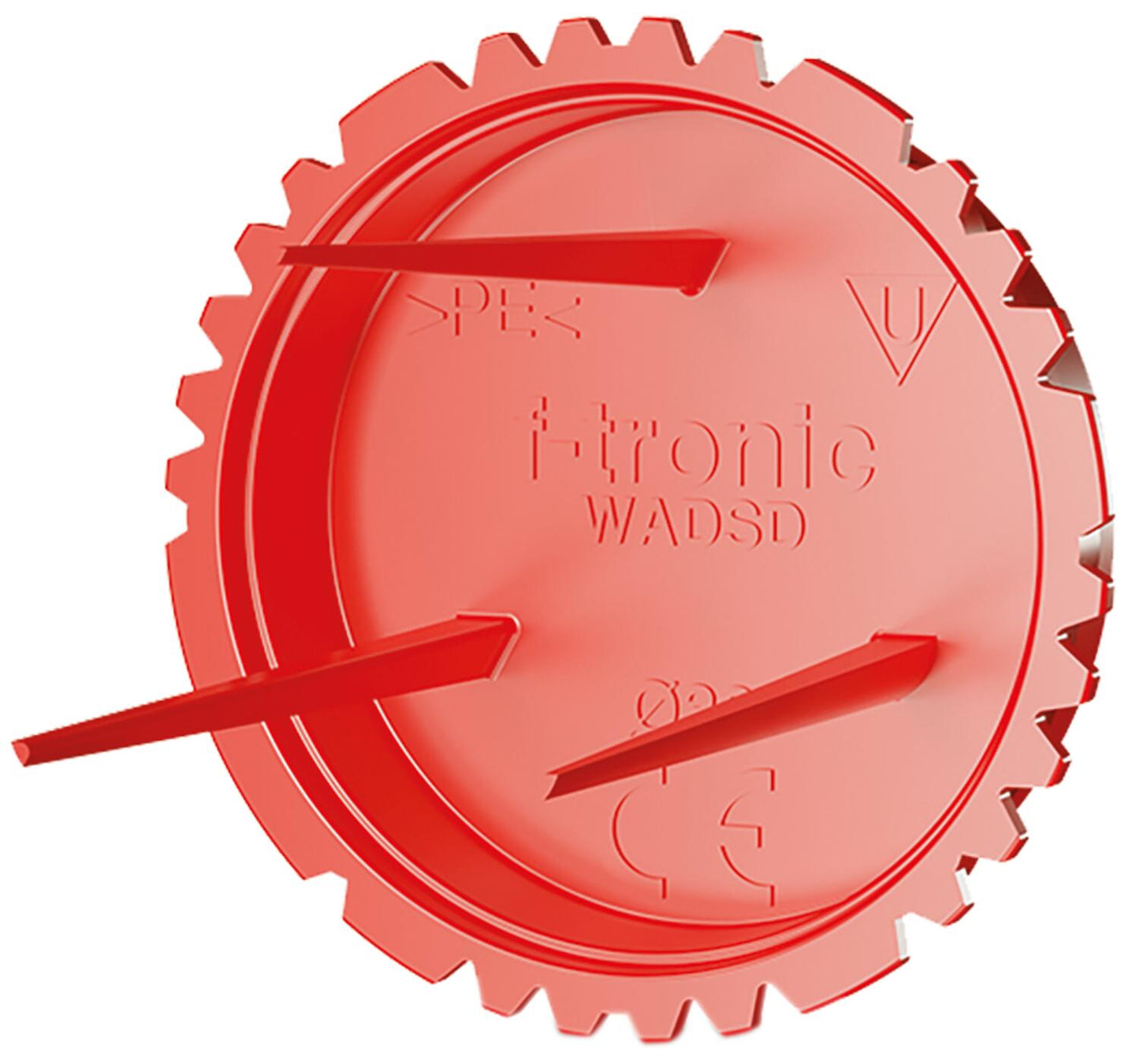 Couvercle de signal WADSD Ø 32 mm, pour boîtier de sortie murale encastré UWAD