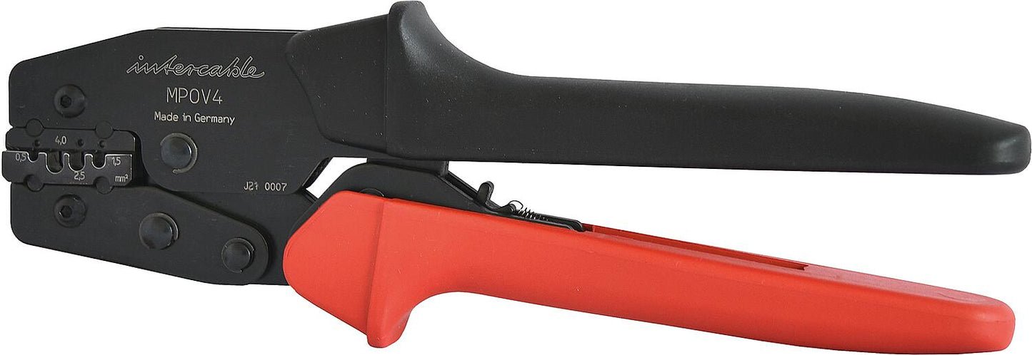 Mechanical crimping tool for oval connectors 0.5 - 4 mm², MPO4