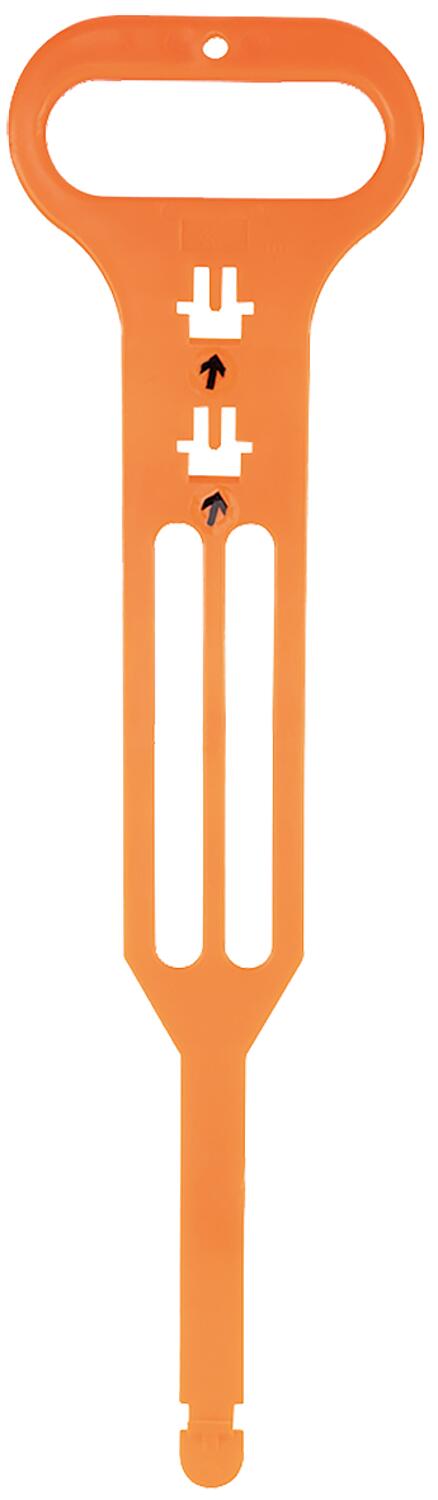 Aide au transport et à la suspension des câbles orange