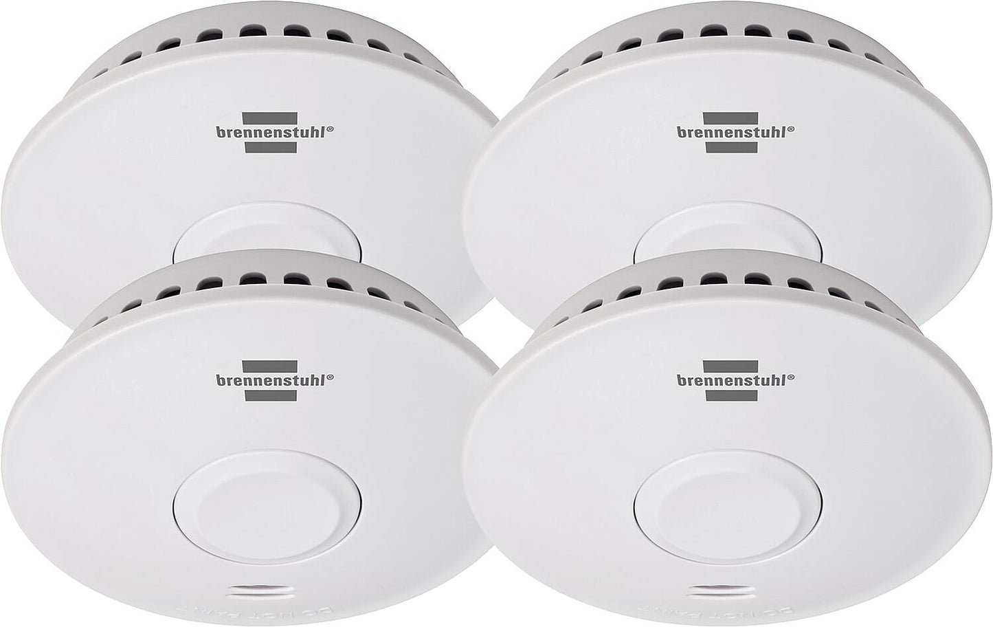 Wireless smoke detector set, 4x RM L 3101, 10-year detector